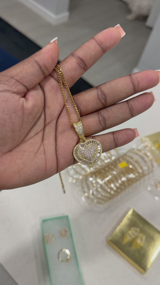RS Heart Necklace